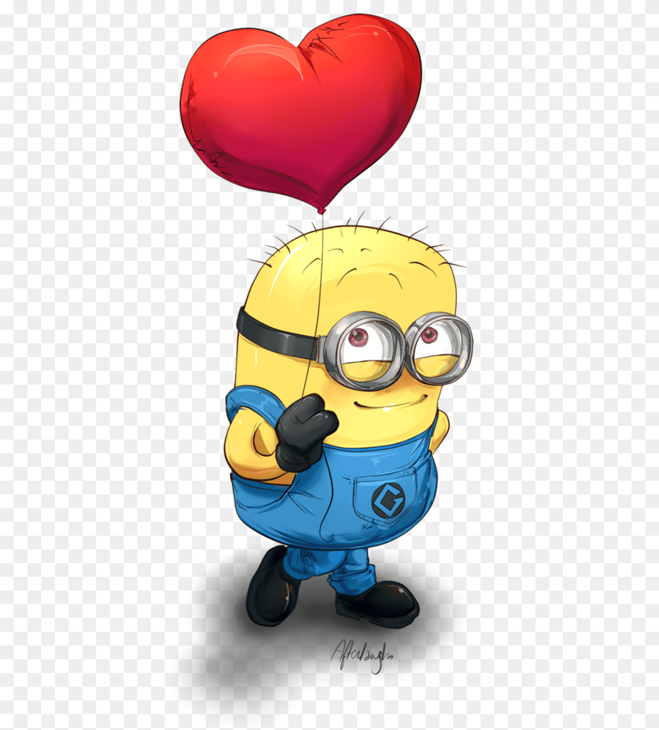 Creative Minion Dp For Facebook And Whatsapp, Balloon, Baby, Person, Face Free Png Download