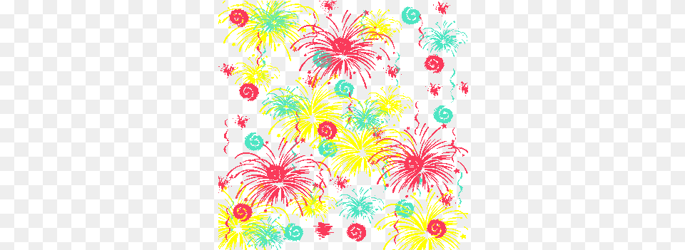 Creative Nail Design Fireworks Clipart Gif Fireworks Clip Art, Pattern, Graphics, Plant, Floral Design Free Transparent Png
