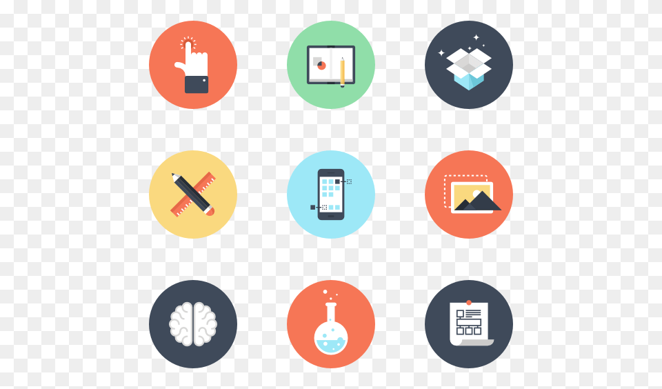 Creative Process Icon Packs, Disk, Electrical Device Png Image