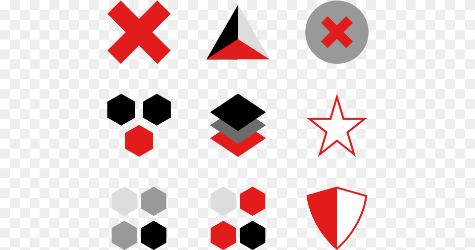 Creative Process Shapes Design Vector Hd, First Aid, Symbol, Star Symbol Free Transparent Png