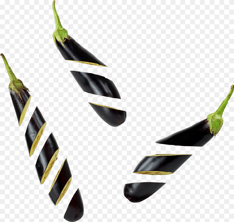 Creative Product, Food, Produce, Eggplant, Plant Free Png Download