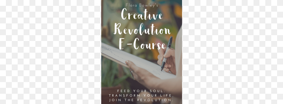 Creative Revolution E Course Lifetime Access Poster, Pen, Text Png