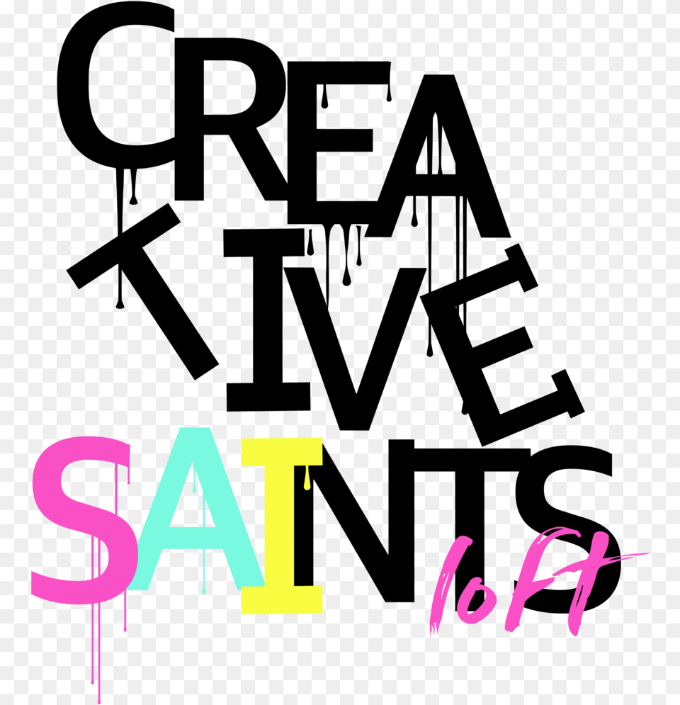 Creative Saints Loft, Logo, Text Png