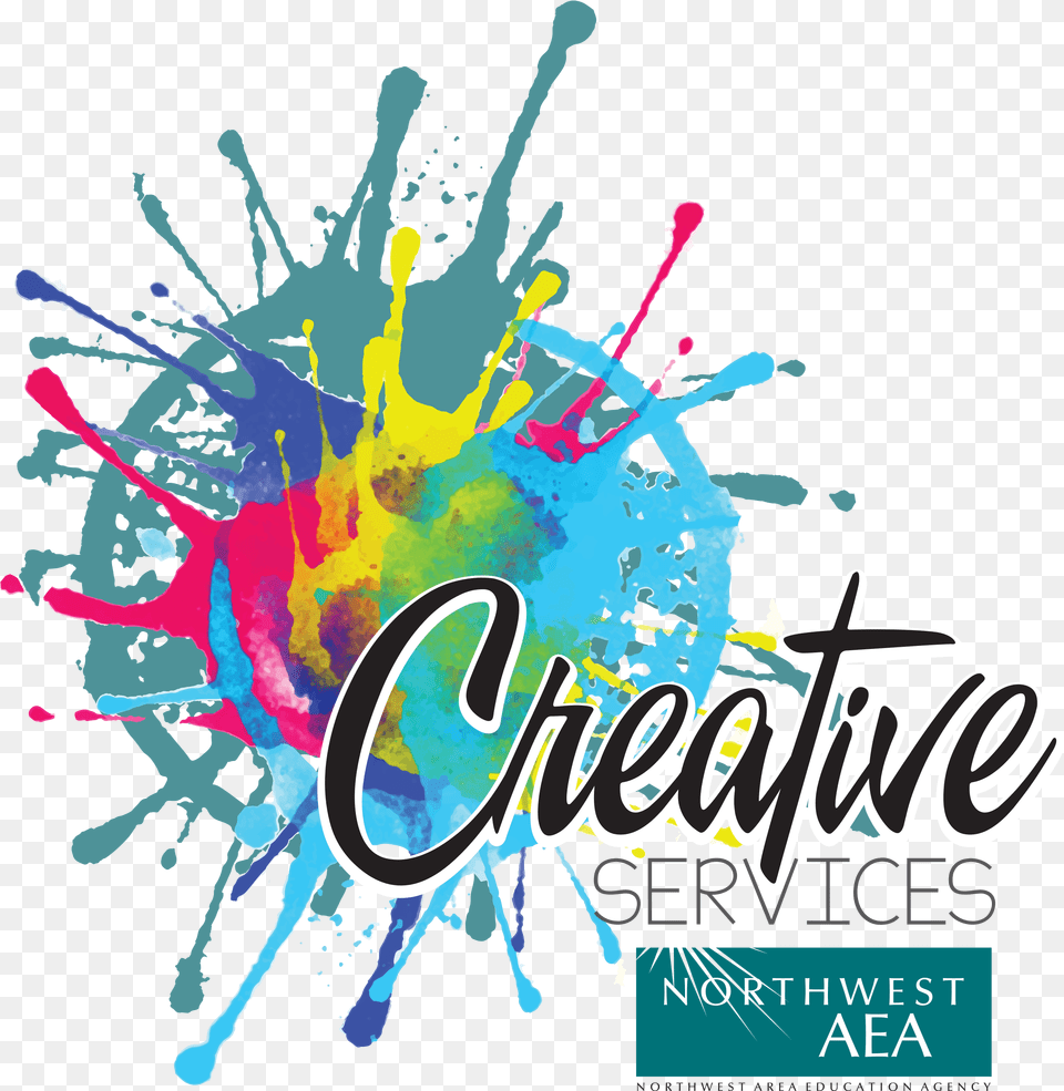Creative Services Logo, Advertisement, Art, Graphics, Poster Free Png Download