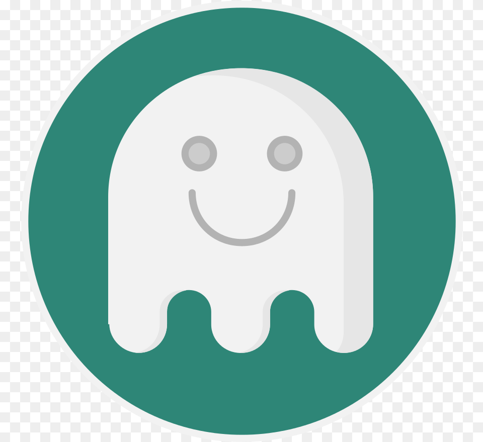 Creative Tail Halloween Ghost Circle, Disk, Logo Free Png