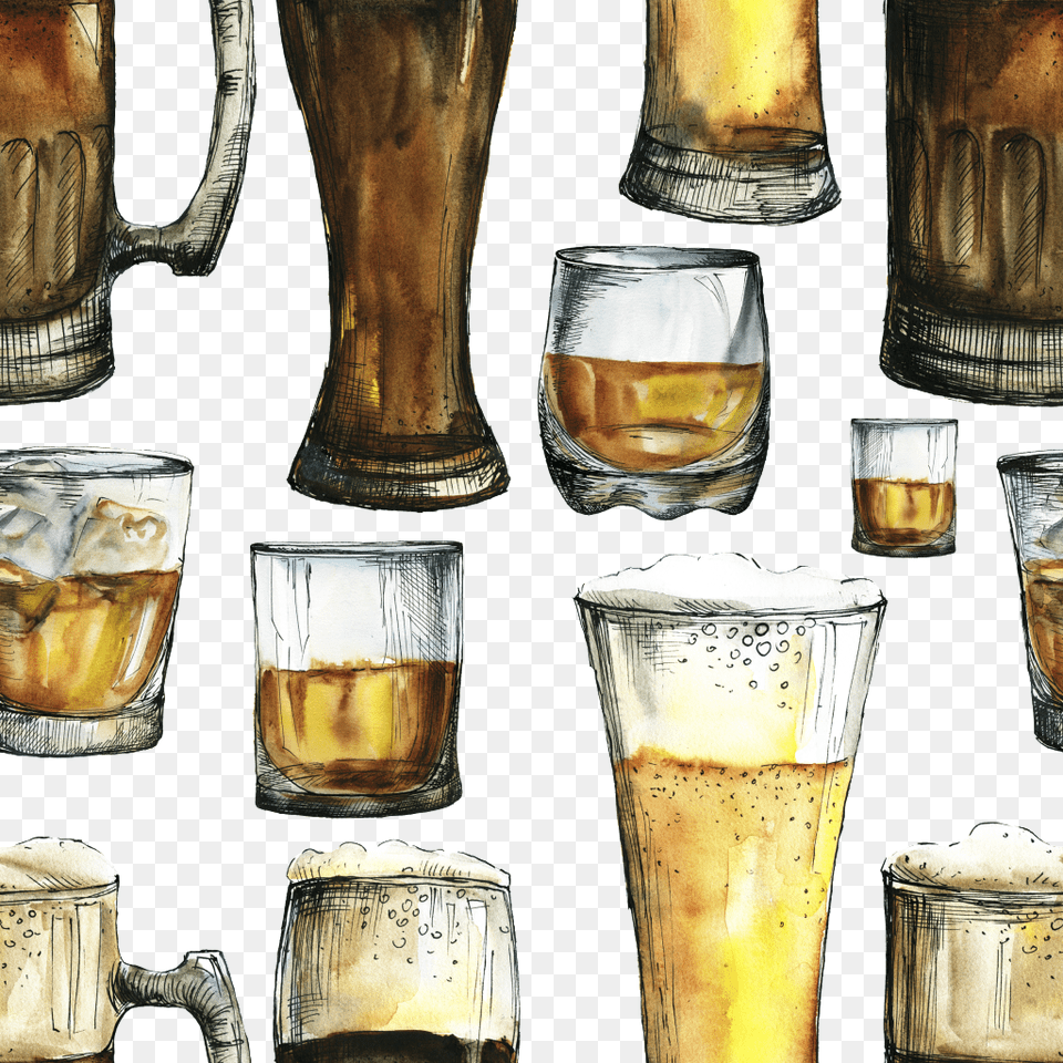 Creative Wine Glass Hand Painted Background Caroline39s Treasures Irish Beers Wall Or Door Hanging, Alcohol, Beer, Beverage, Cup Png