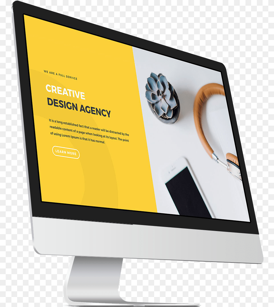 Creative Wordpress Website Design Web Design, Computer Hardware, Electronics, Hardware, Advertisement Free Png