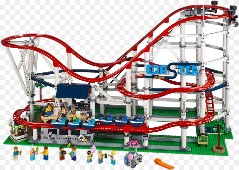 Creator Expert Roller Coaster, Amusement Park, Fun, Roller Coaster, Person Png Image