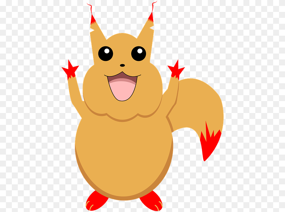 Creature Anime Cartoon Image On Pixabay Nhn Vt Hot Hnh Ng, Face, Head, Person, Animal Free Transparent Png