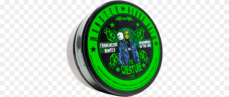 Creature Beard Balm By Monster Beard Oil, Bottle, Adult, Male, Man Png