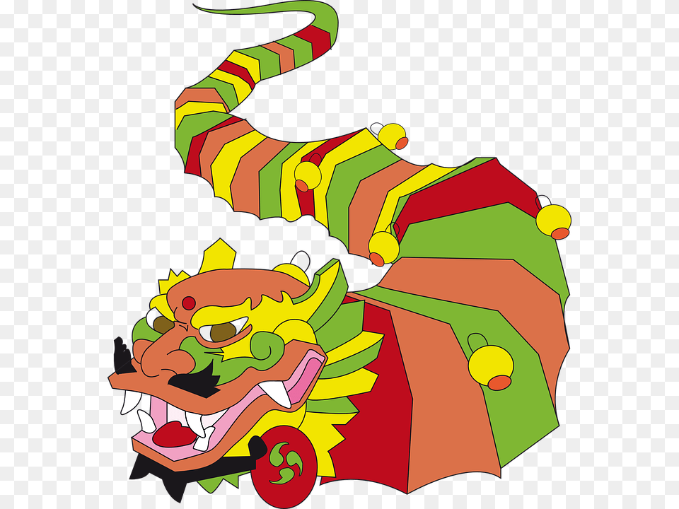 Creature Dragon Chinese Animal Creature Chinese New Year Dragon Gifs, Dynamite, Weapon Free Png Download