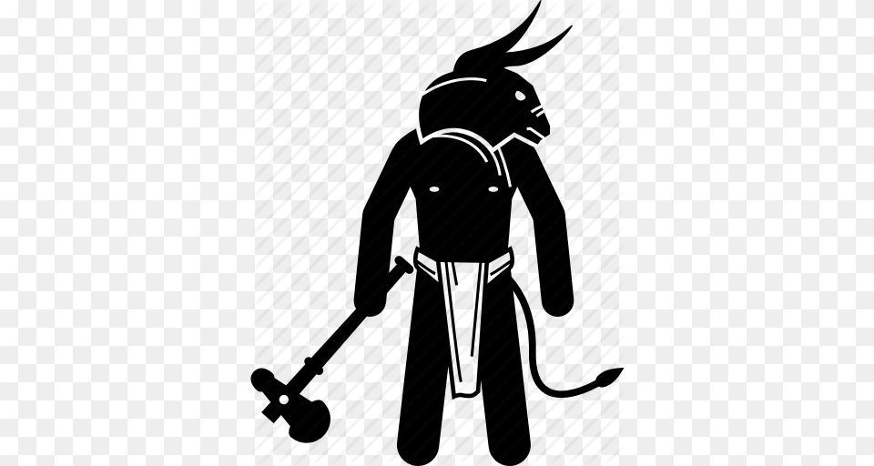 Creature Greek Minotaur Monster Mythical Mythology Icon, People, Person Png