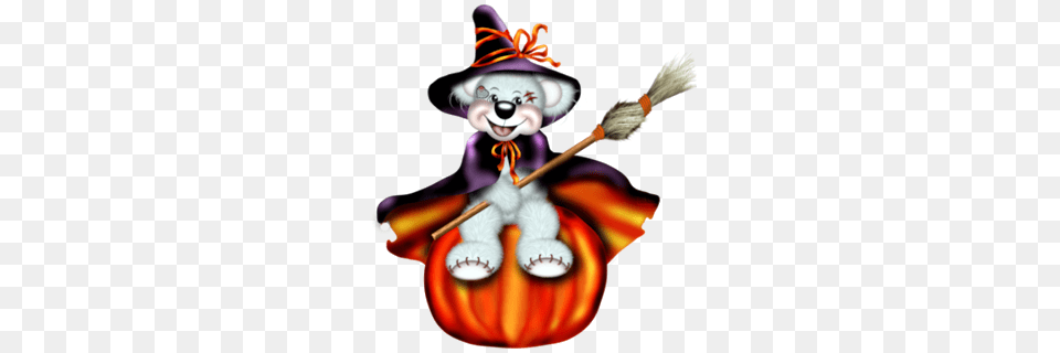 Creddy Teddy Witch Halloween Clip Art Clip Art, Nature, Outdoors, Performer, Person Png