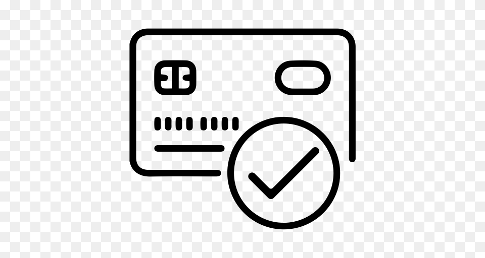 Credit Card Activate Activate Activated Icon With And Vector, Gray Free Transparent Png