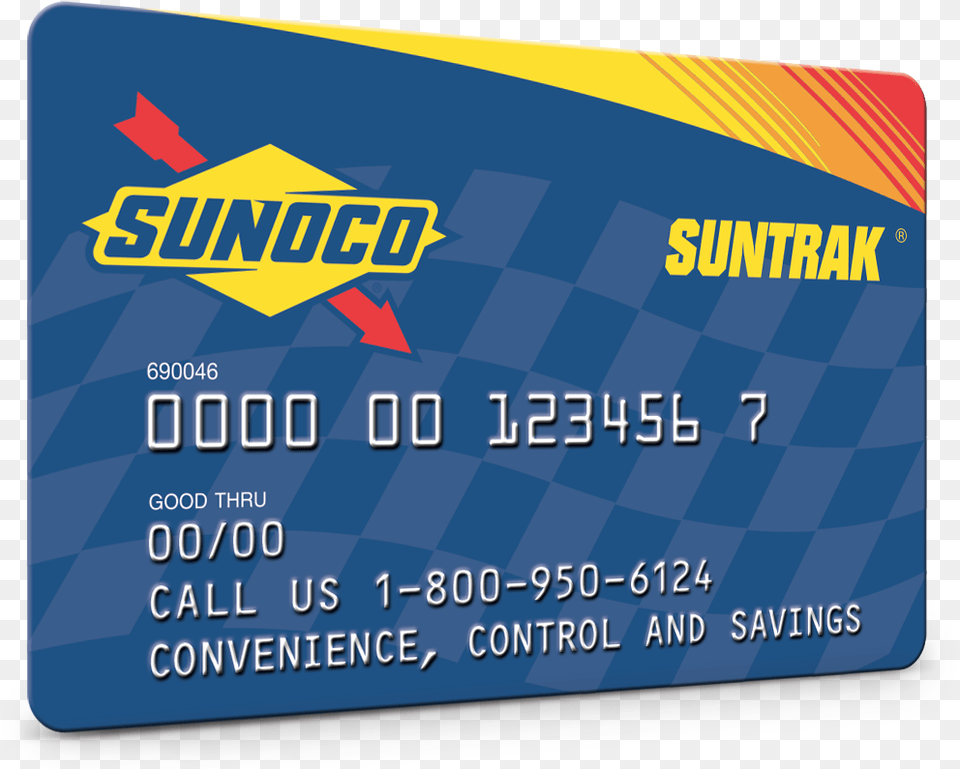 Credit Card Sunoco Credit Card, Text, Credit Card, Business Card, Paper Png Image