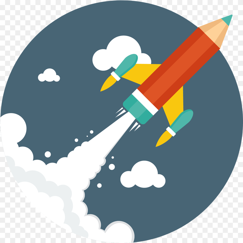 Credit For Illustrations Rocket, Launch, Weapon, Brush, Device Free Transparent Png