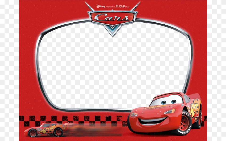 Credit To Cars Disney Invitation Template, Alloy Wheel, Vehicle, Transportation, Tire Free Png