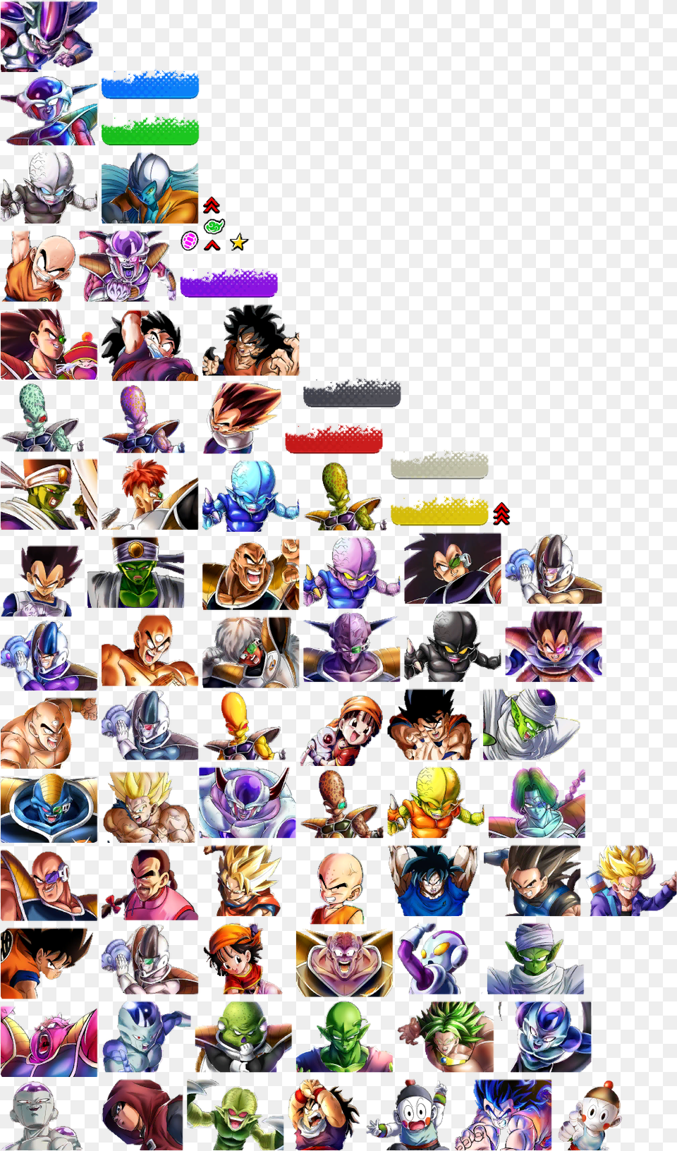 Credit To Zephyrse On The Discord Best Sparking Dragon Ball Legends, Art, Collage, Person, Face Png