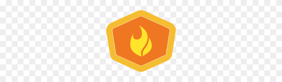 Credly, Fire, Flame, Logo, Disk Png