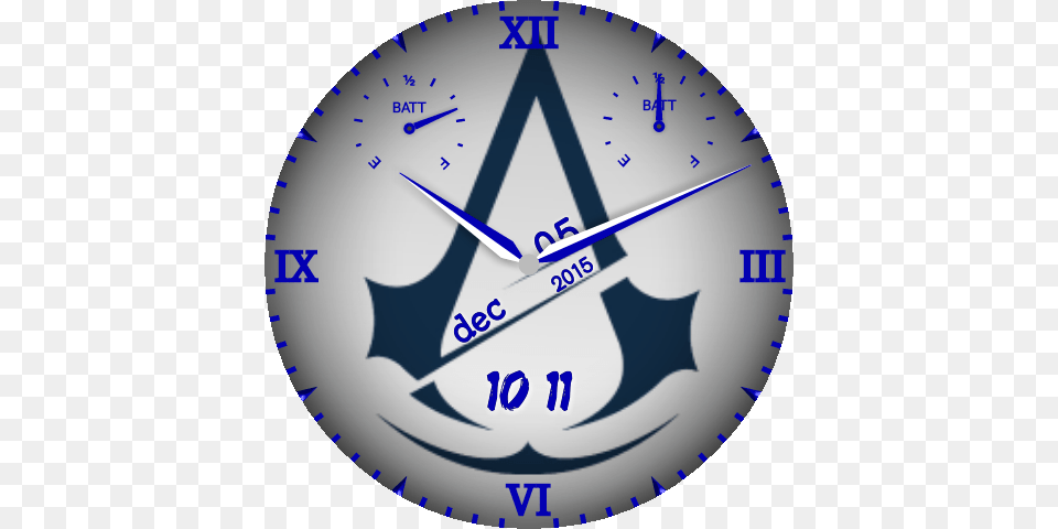Creed Assassins Creed Unity Simbolo, Analog Clock, Clock, Disk Png