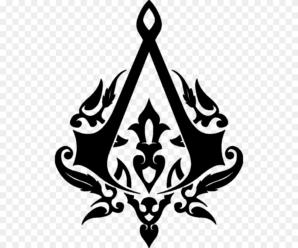 Creed Brotherhood Logo, Gray Png Image