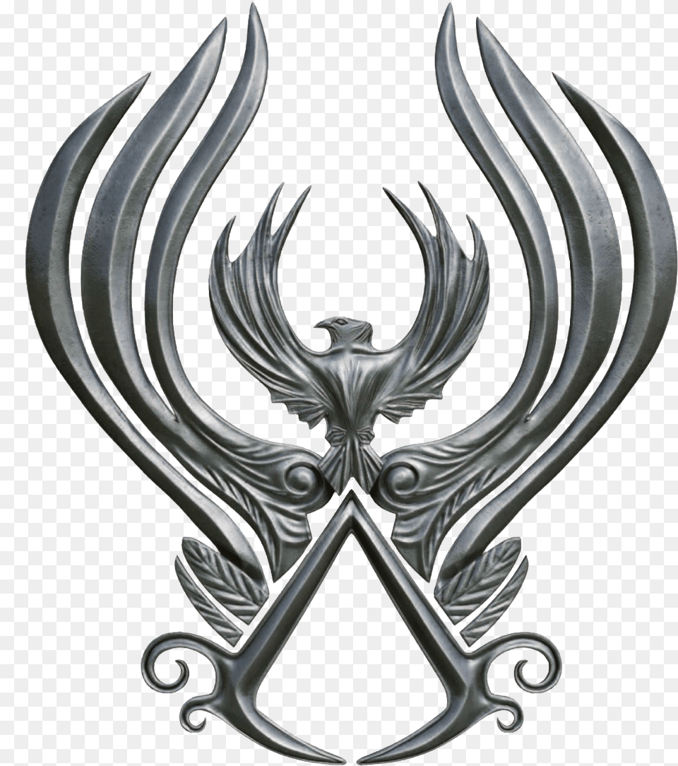 Creed Brotherhood Logo, Emblem, Symbol, Blade, Dagger Free Png Download
