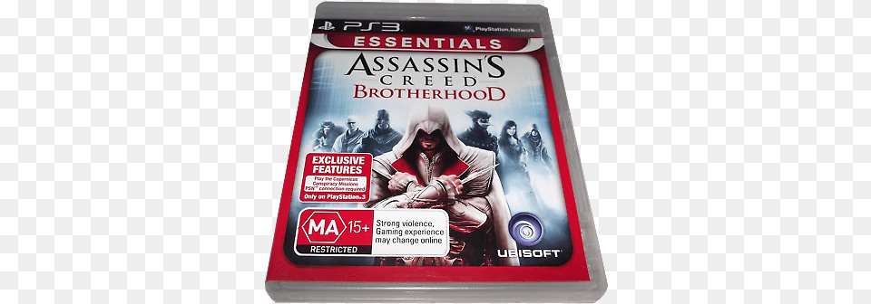 Creed Brotherhood Sony Ps3 Ebay Creed Brotherhood, Publication, Book, Adult, Person Png Image