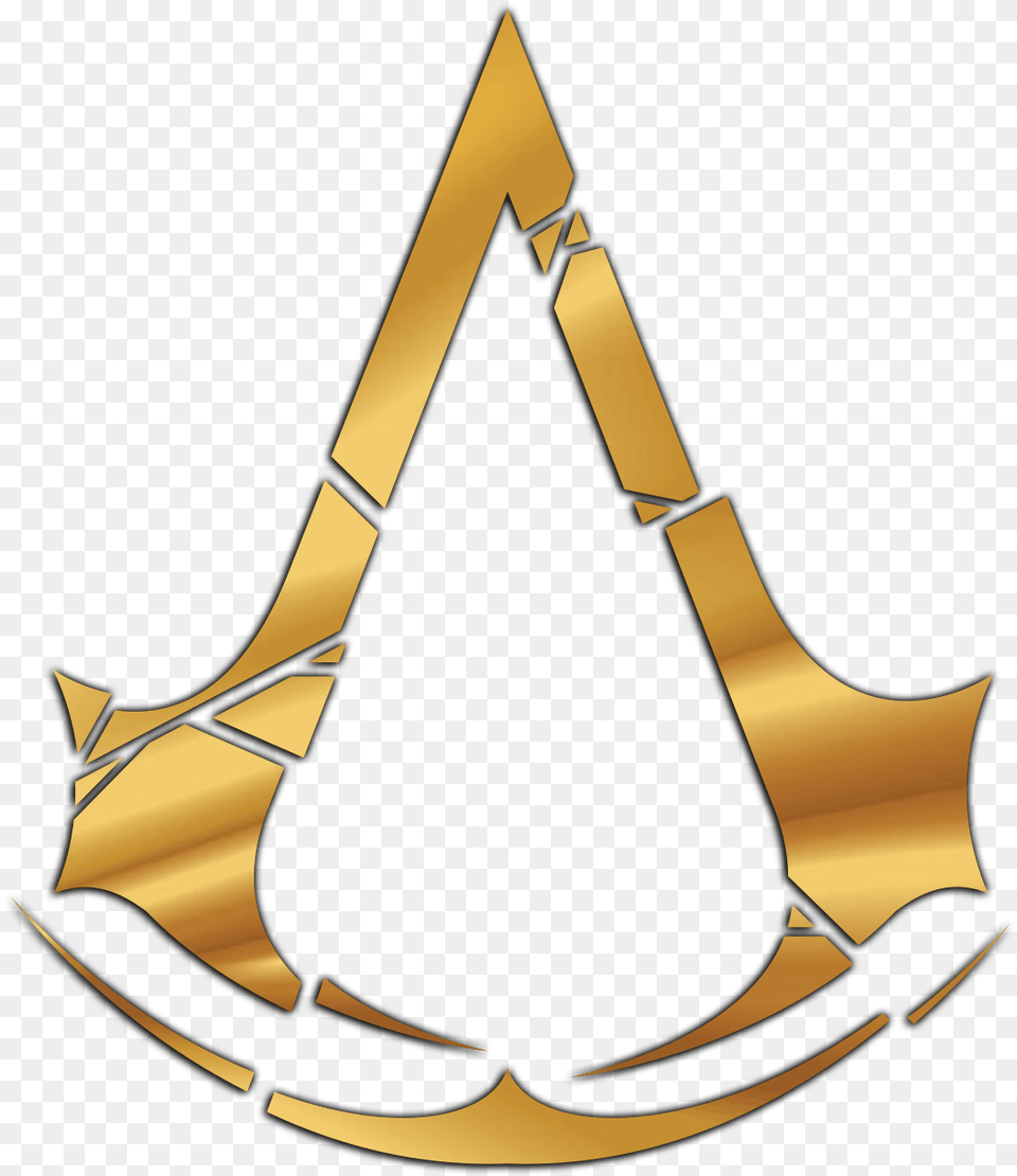 Creed Golden Logo Uploaded By Assassin Creed Logo Pgn, Electronics, Hardware, Hook Free Transparent Png