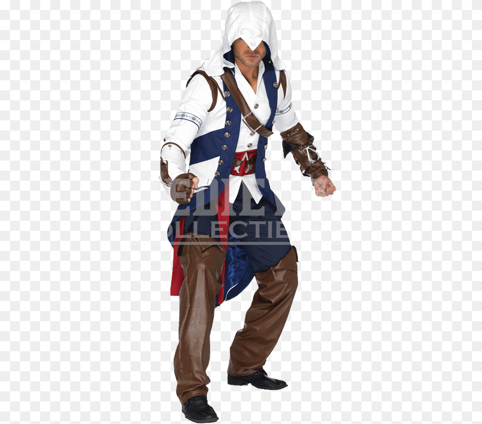 Creed Iii Connor Costume Connor Assassin39s Creed, Clothing, Person, Adult, Male Free Png Download