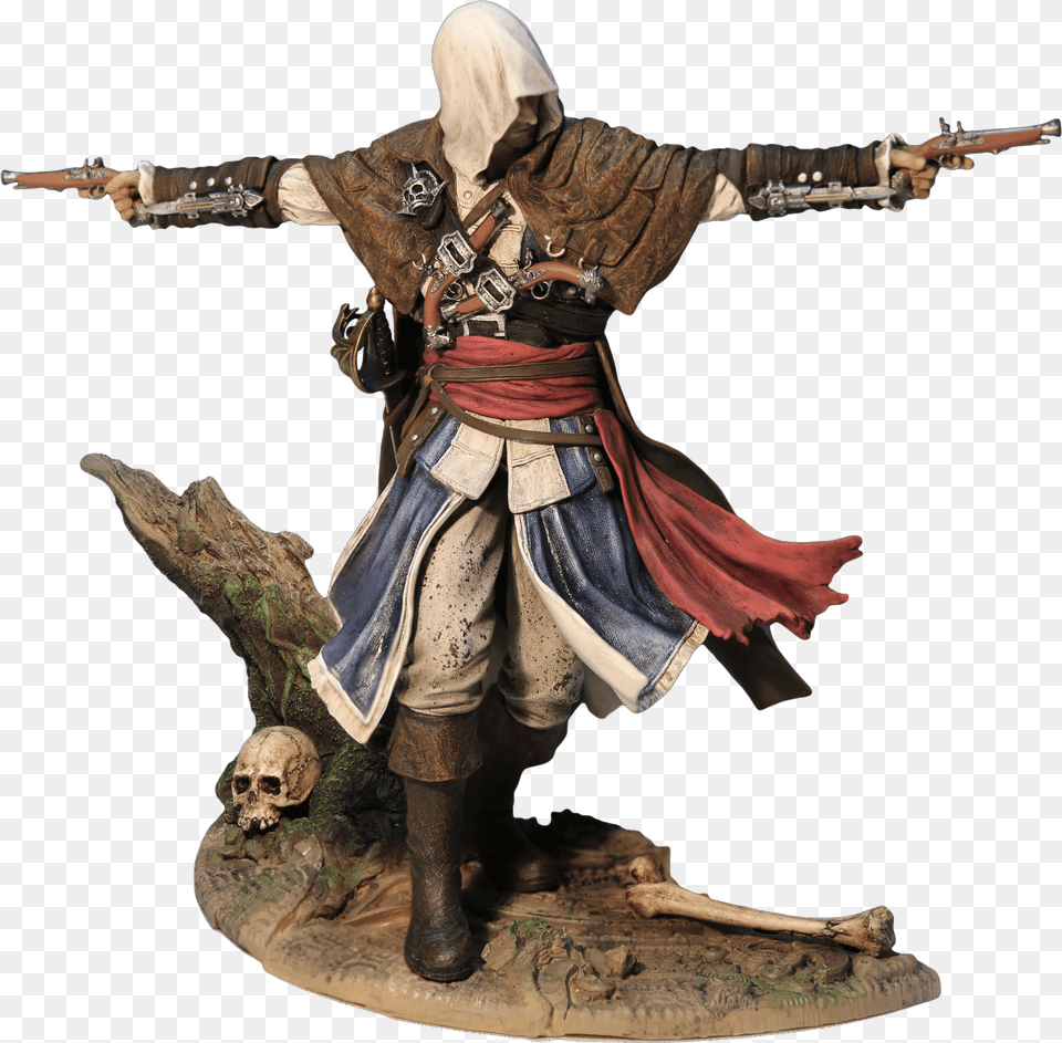 Creed Iv Black Flag Assassin39s Creed Statue, Adult, Female, Person, Woman Free Png Download