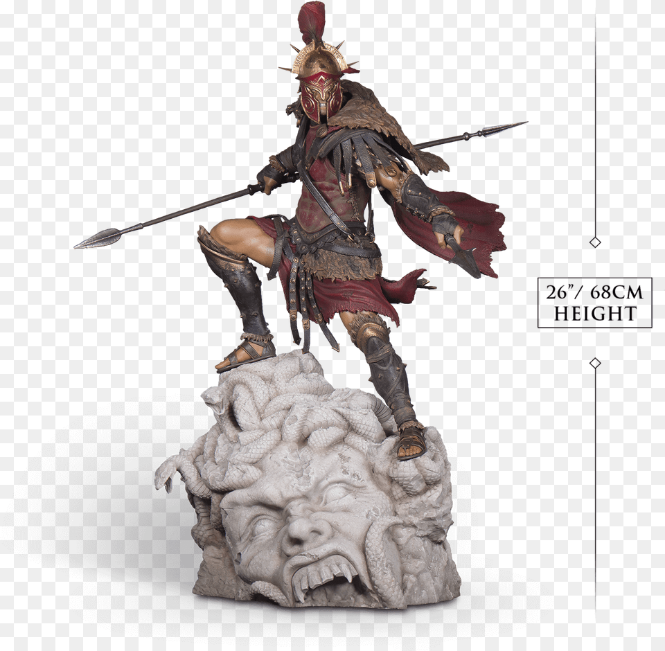 Creed Odyssey Alexios Statue, Figurine, Adult, Bride, Female Free Transparent Png