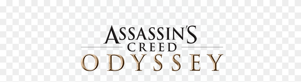 Creed Odyssey Logo, Text Free Png