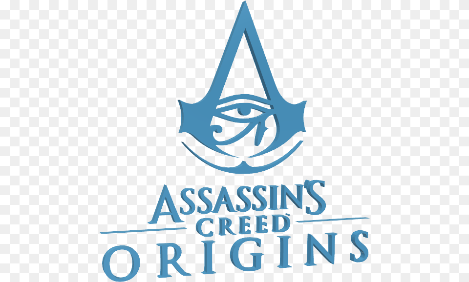 Creed Origins Emblem, Logo, Person, Face, Head Free Png