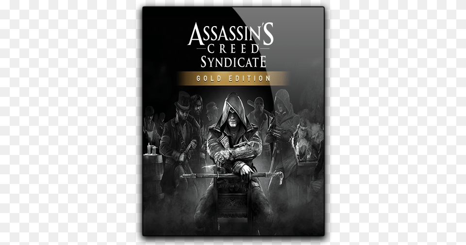 Creed Syndicate Gold Edition Assassins Creed Syndicate Gold Edition, Advertisement, Adult, Poster, Person Free Transparent Png