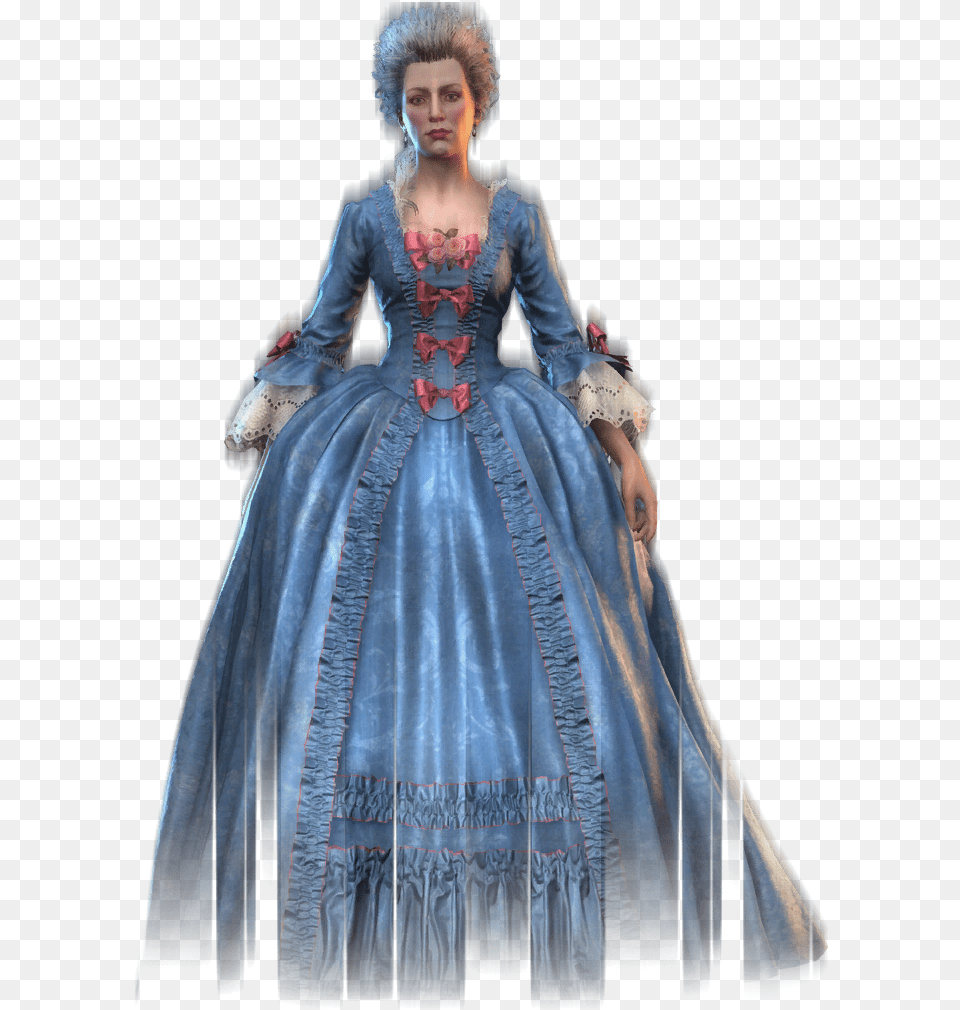 Creed Unity Marie Antoinette Mission, Formal Wear, Clothing, Costume, Dress Png