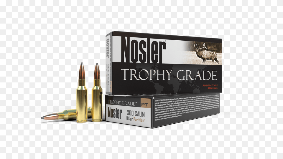 Creedmoor Nosler Accubond Lr, Ammunition, Weapon, Bullet Png Image