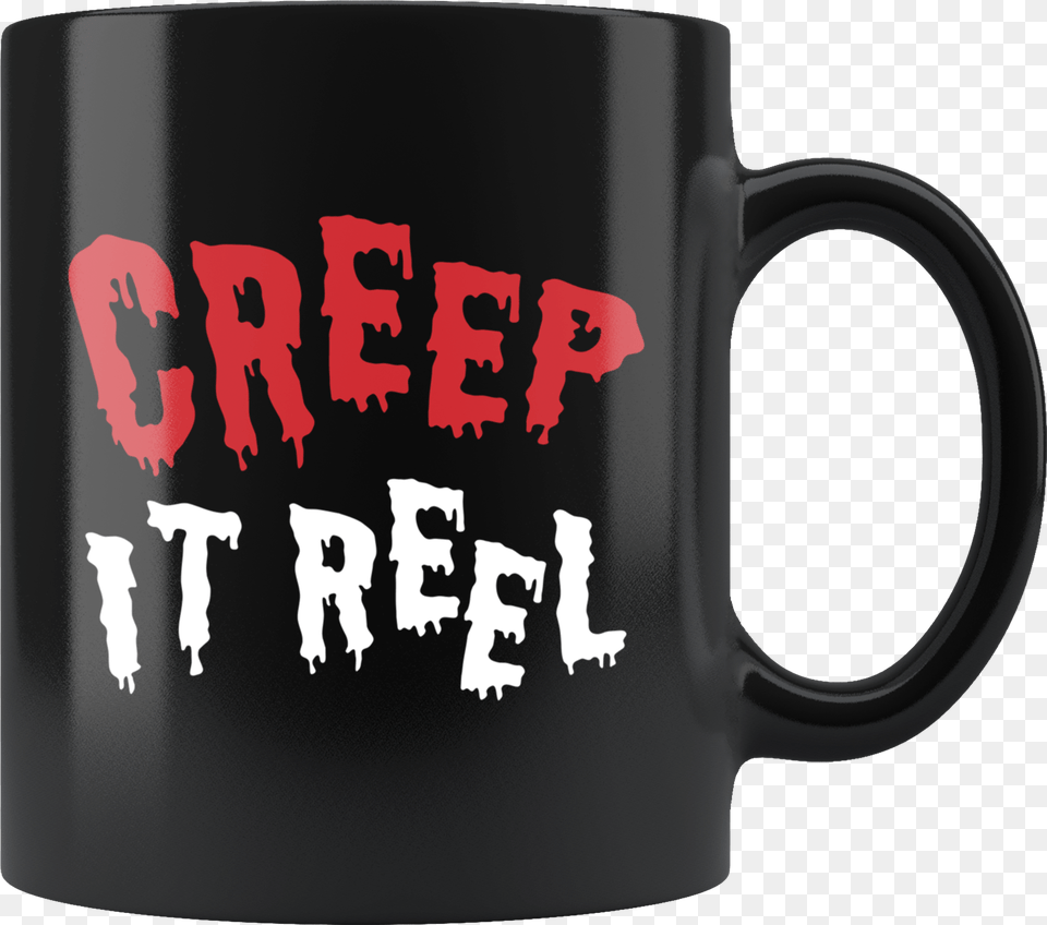 Creep It Real 11oz Black Mug Subaru Girl Logo, Cup, Beverage, Coffee, Coffee Cup Free Png Download