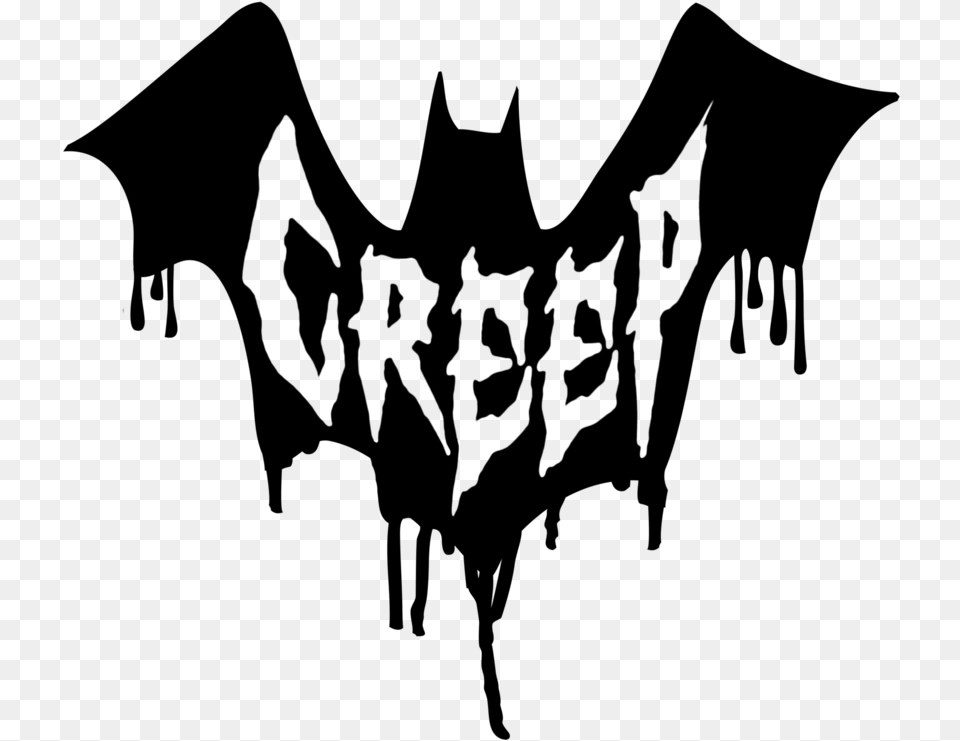Creep Women S Crop Top Illustration, Gray Free Png Download