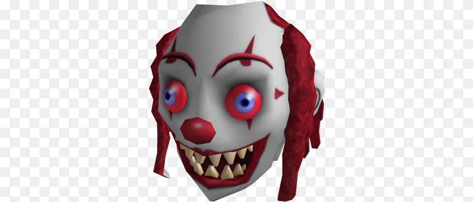 Creepy Clown Head Halloween, Performer, Person Png Image