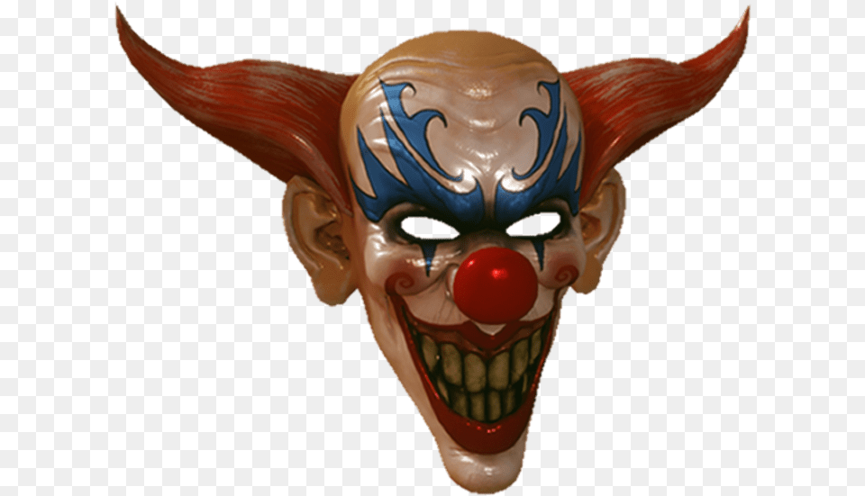 Creepy Clown Mask Clown, Baby, Person, Face, Head Free Transparent Png