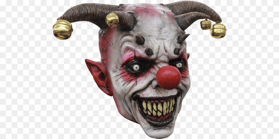 Creepy Clown Mask Party City, Performer, Person, Animal, Antelope Free Png Download