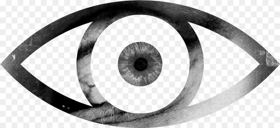 Creepy Eye Circle, Coil, Spiral, Machine, Wheel Free Transparent Png
