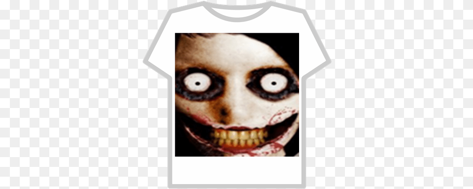 Creepy Face Roblox Louis Vuitton Roblox T Shirt, Clothing, T-shirt, Head, Person Free Png