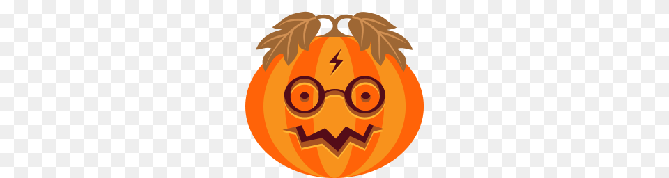 Creepy Halloween Jack O Lantern Monster Potter Pumpkin, Food, Plant, Produce, Vegetable Png