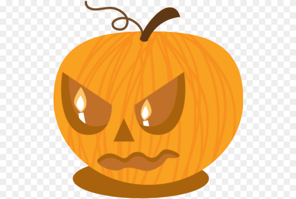 Creepy Halloween Pumpkin Accessories Jack O39 Lantern, Vegetable, Food, Produce, Plant Free Png Download