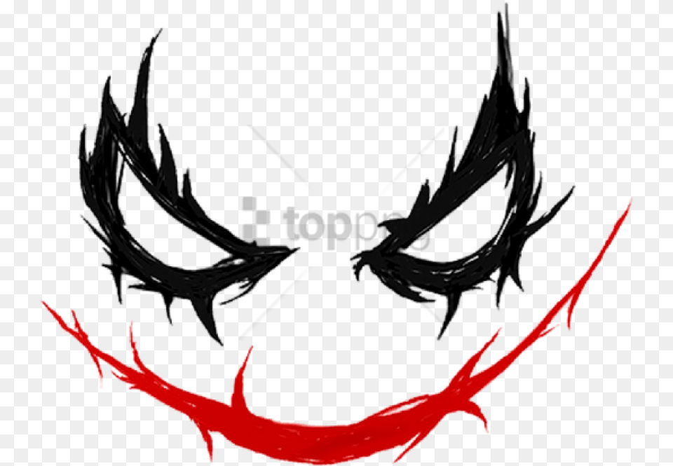 Creepy Joker Greeting Card Joker Face Transparent, Person, Stencil, Head Free Png