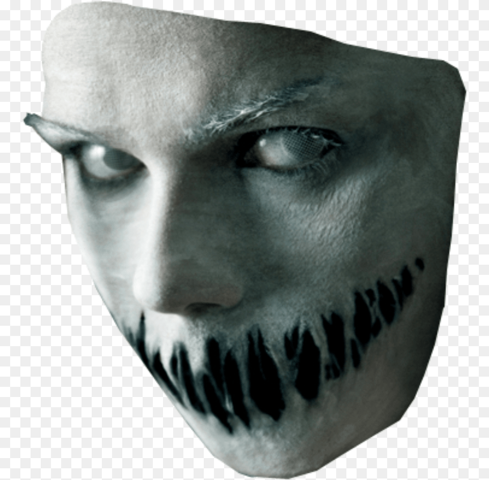 Creepy Man Scary Face Halloween, Head, Person, Photography, Portrait Free Transparent Png