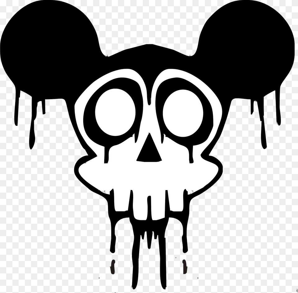 Creepy Mouse Clipart, Stencil, Person, Body Part, Face Png Image