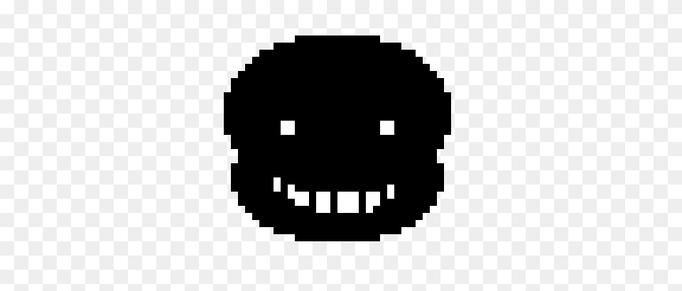 Creepy Sans Head Pixel Art Maker Free Transparent Png