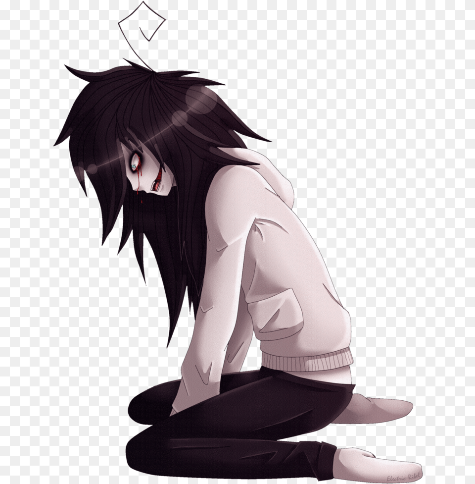 Creepypasta And Jeff The Killer Image Jeff The Killer, Adult, Publication, Person, Woman Free Transparent Png